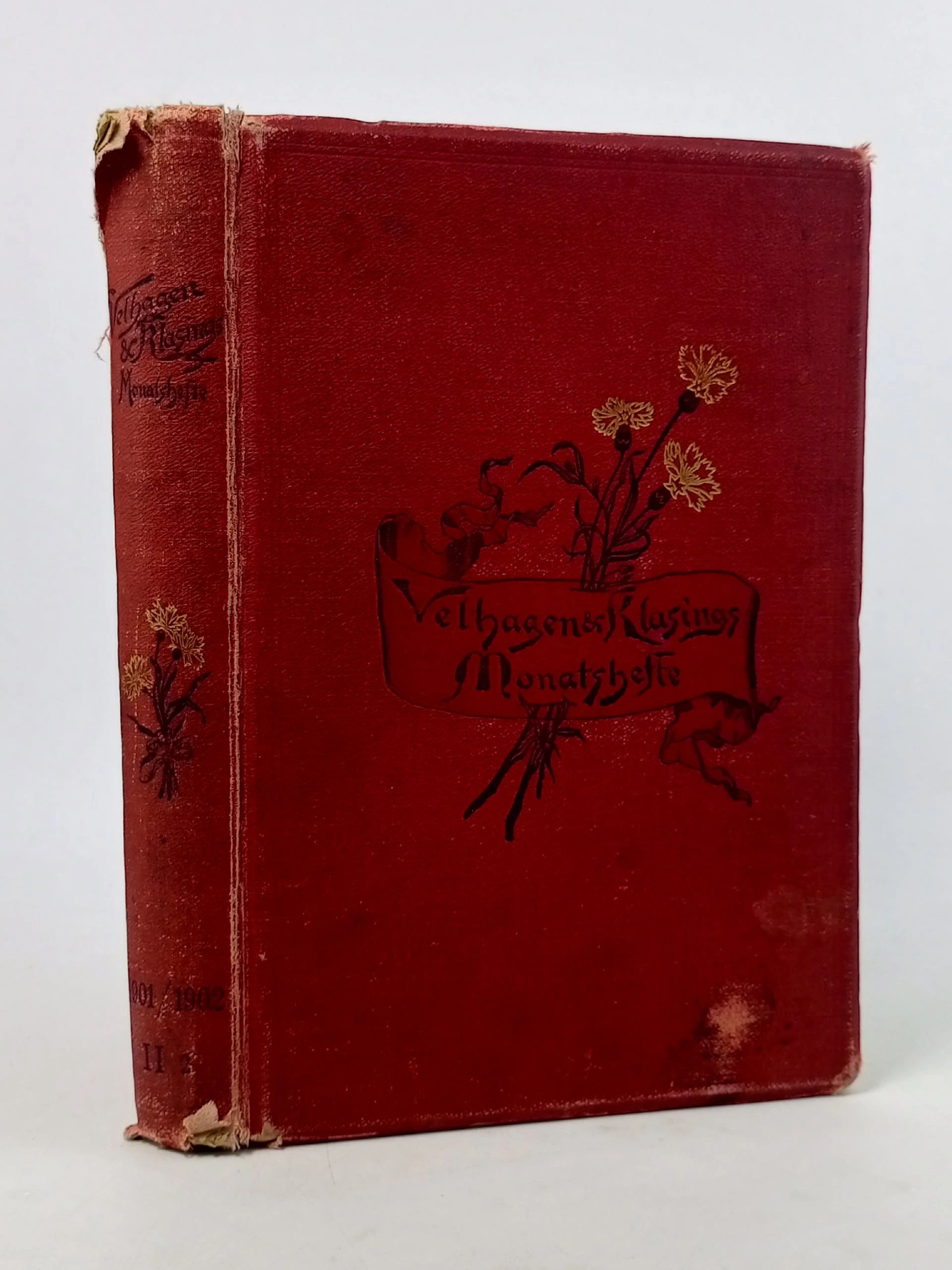 Обложка: Velhagen & Klasings Monatshefte. II том за 1901/1902 год