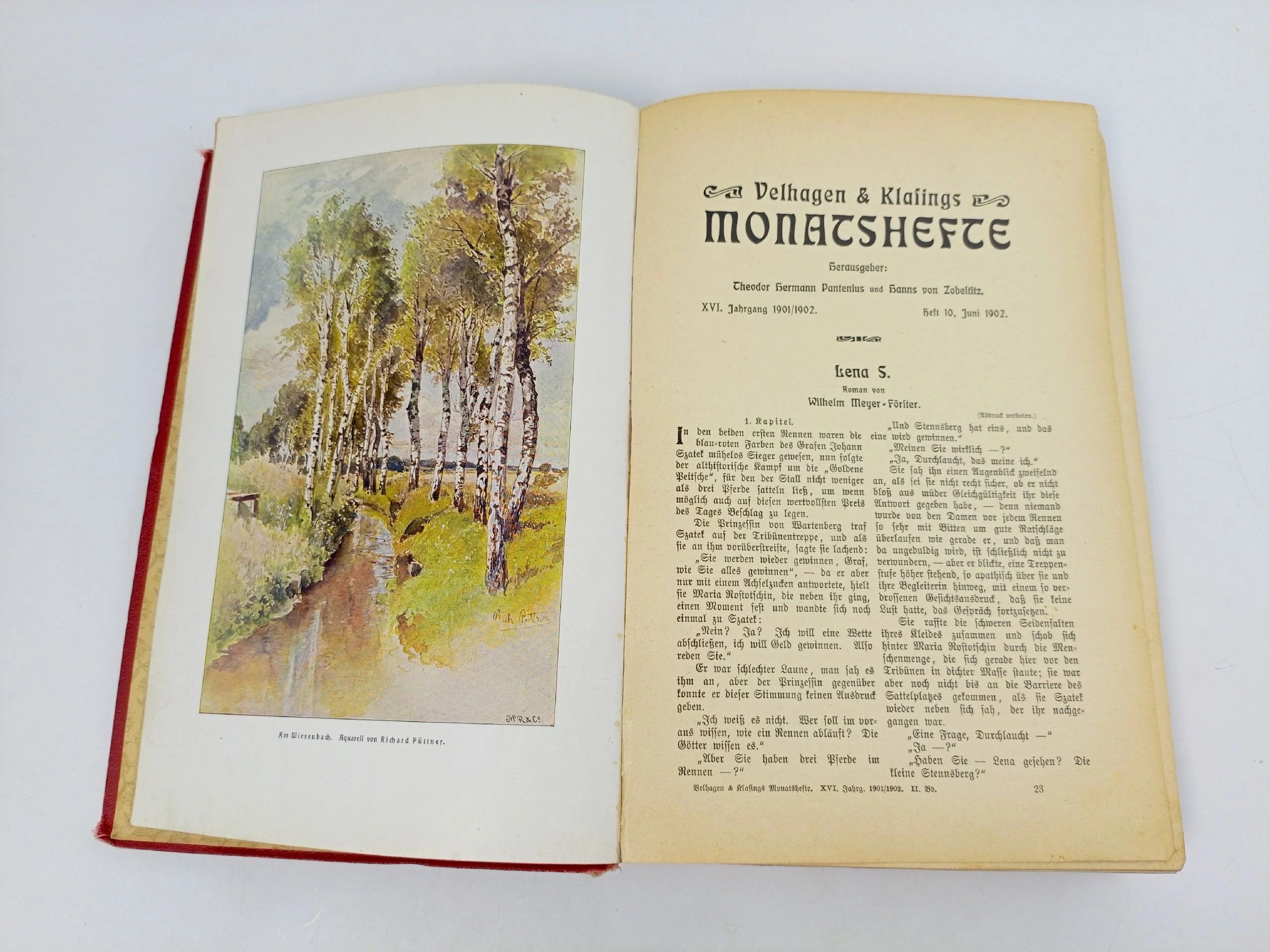 Velhagen & Klasings Monatshefte. II том за 1901/1902 год