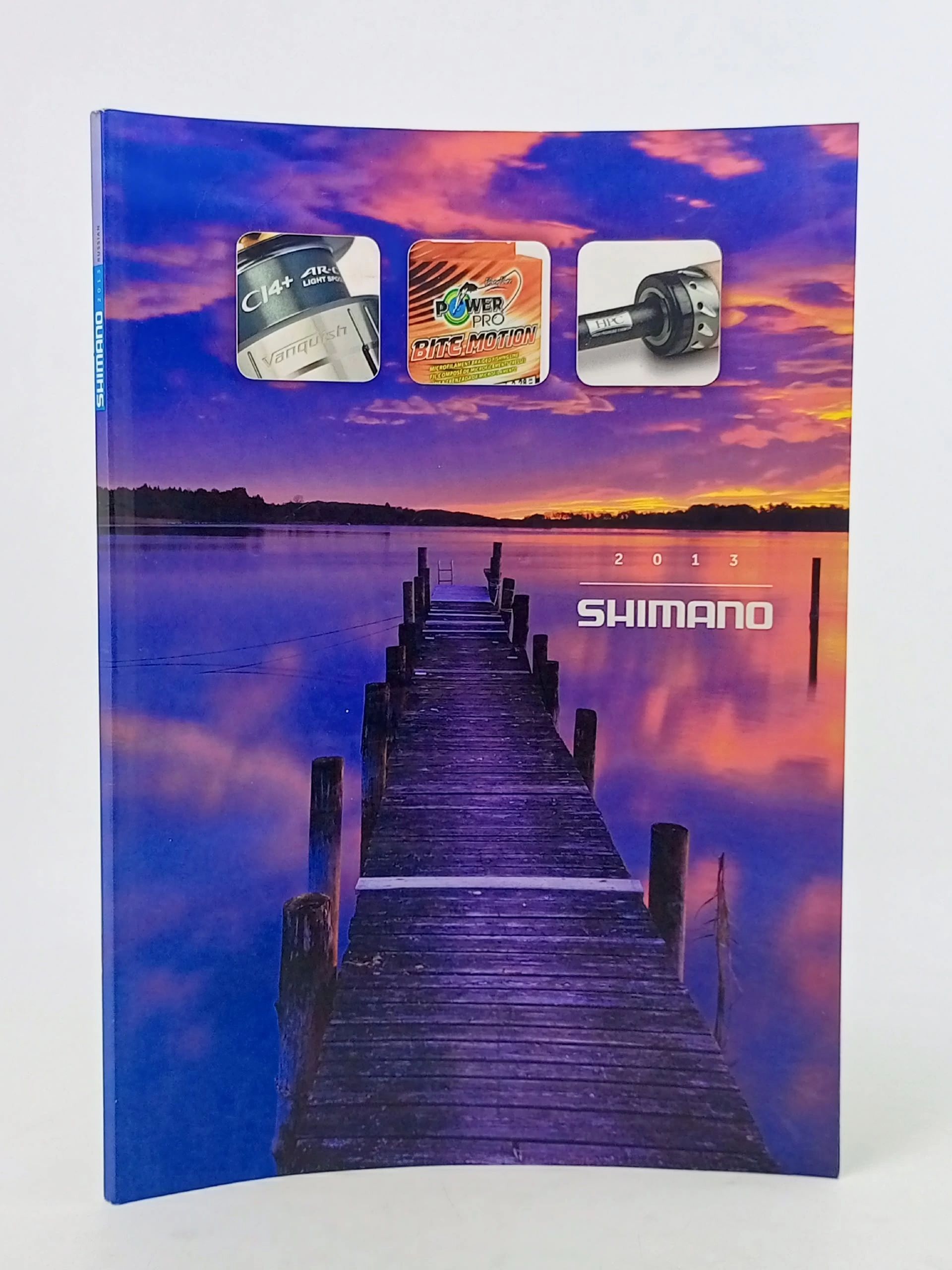 Обложка: Печатный каталог продукции Shimano