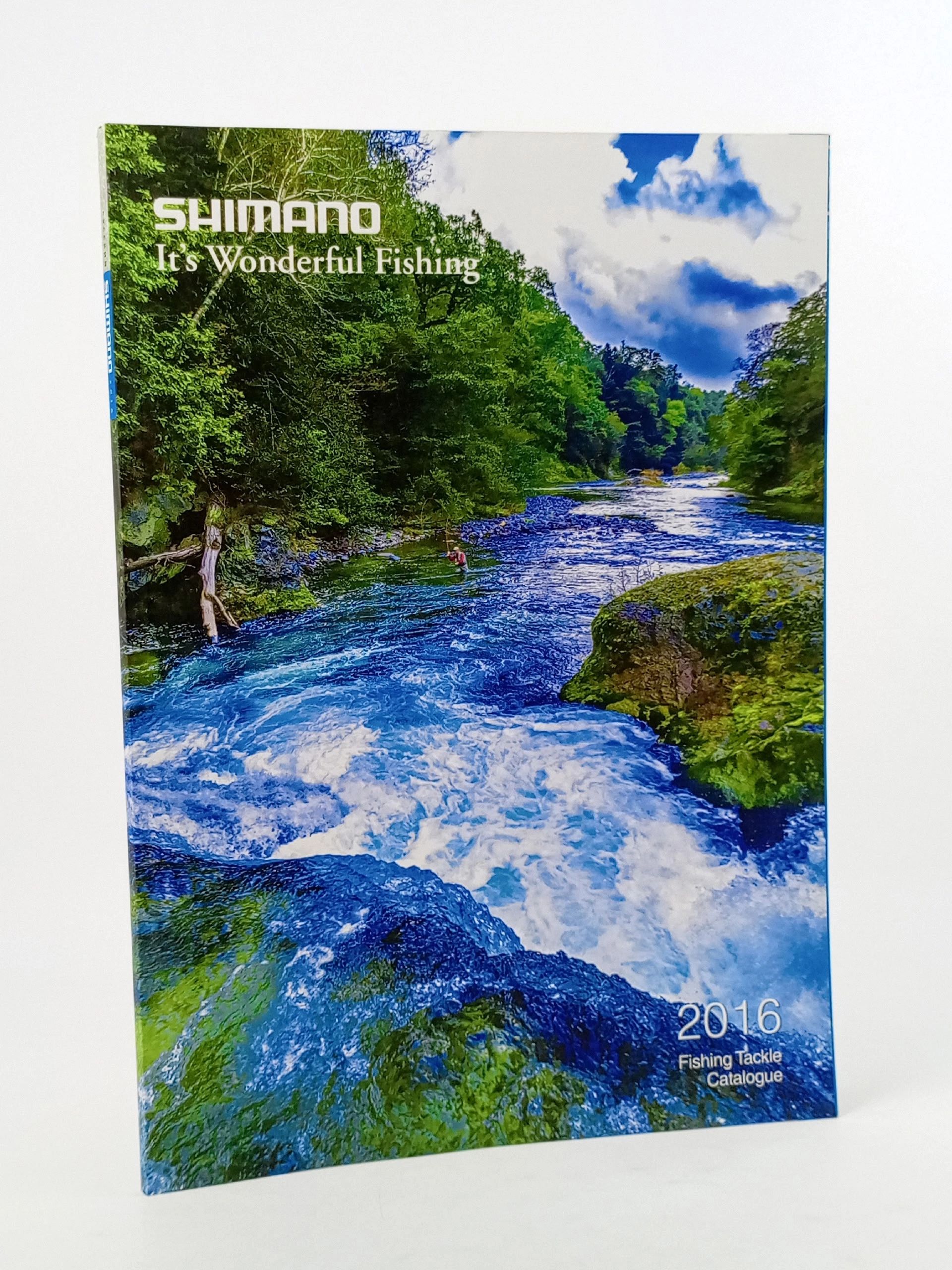 Обложка: Каталог рыболовных снастей и экипировки Shimano Fishing Tackle Catalogue