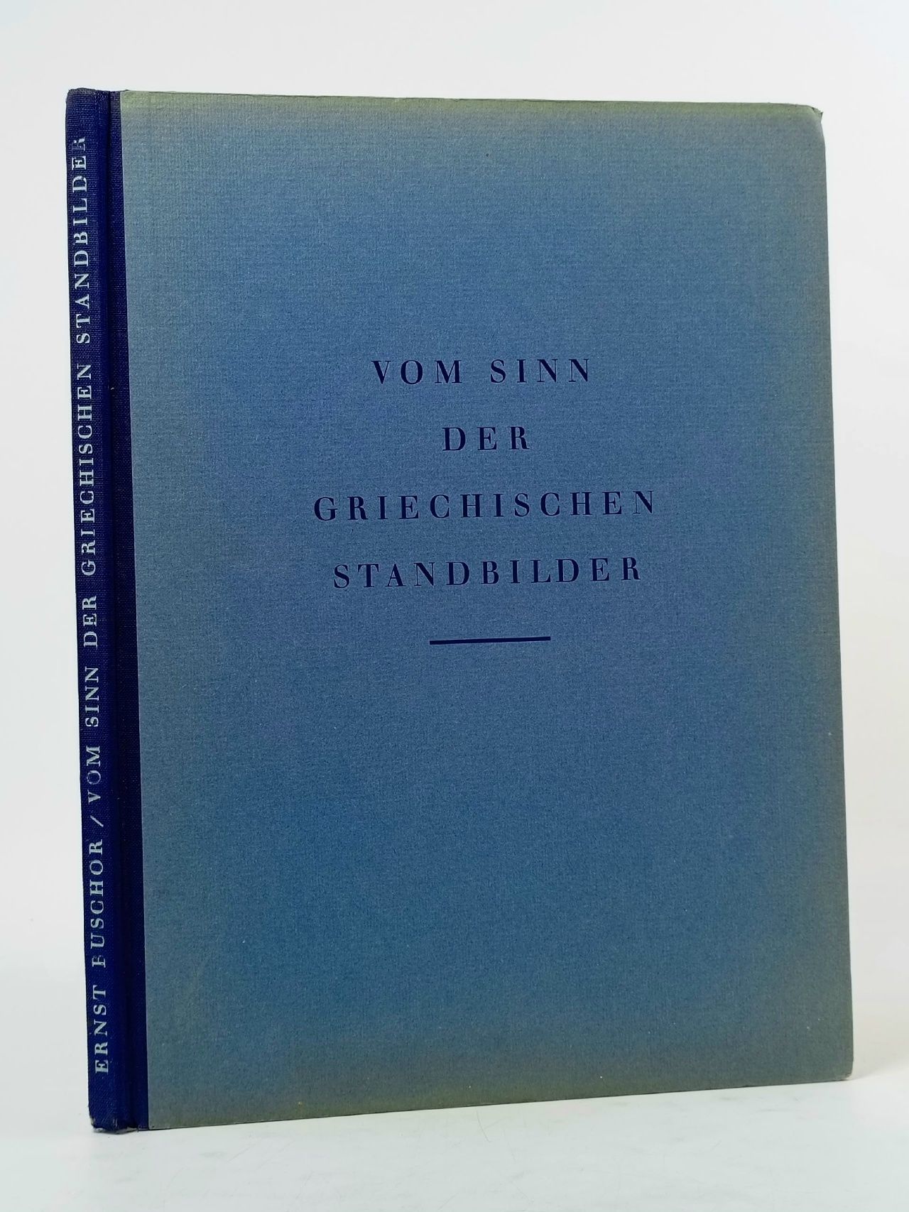 Обложка: Vom Sinn der griechischen Standbilder