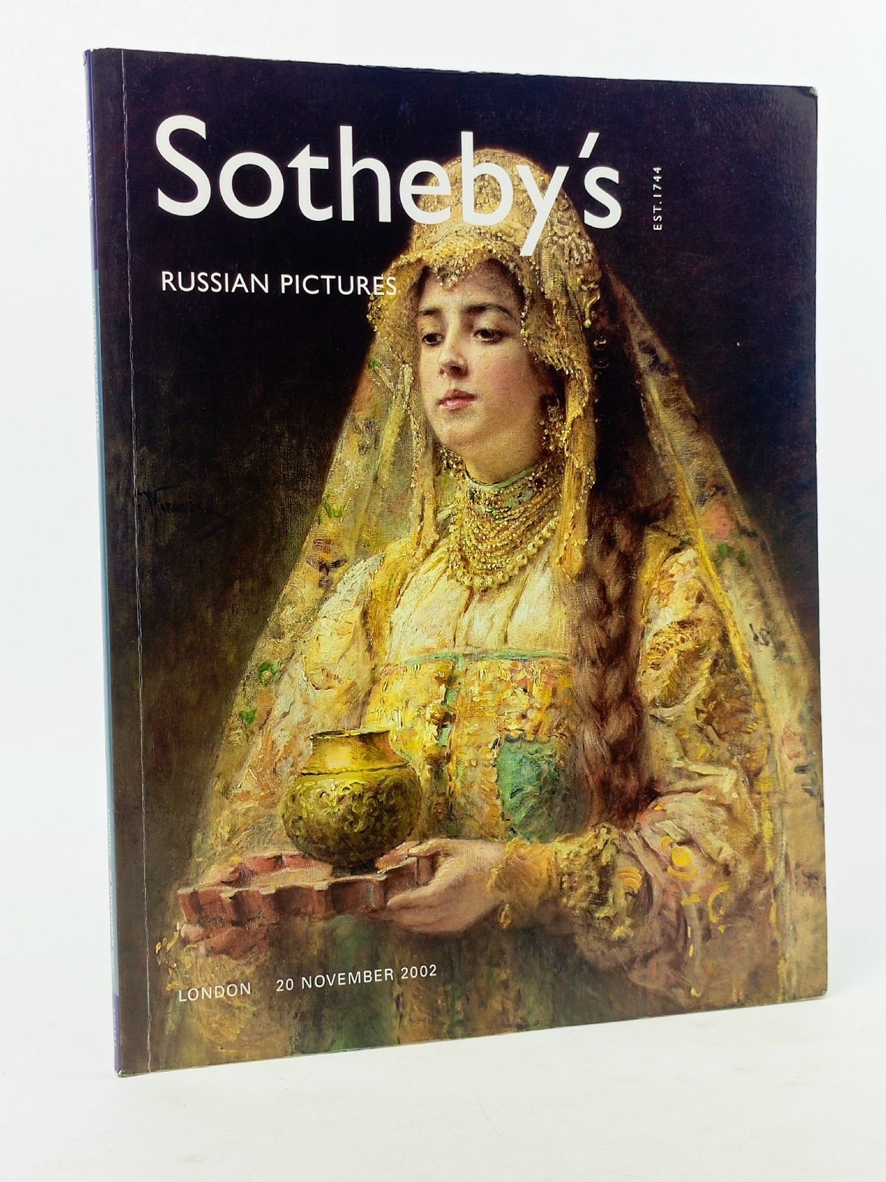 Обложка: Аукционный каталог Sotheby's Russian Pictures