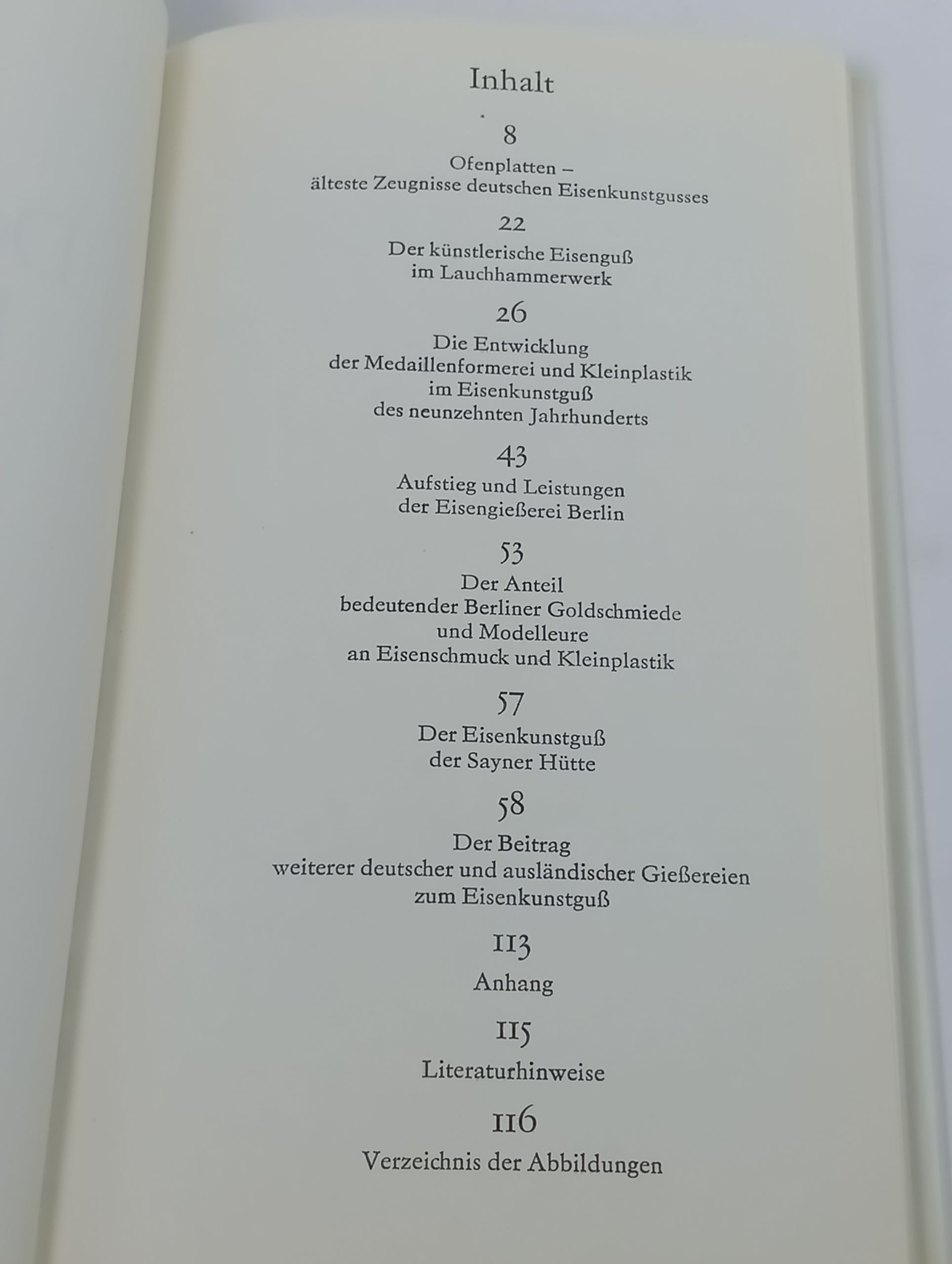 Der Eisenkunstguss