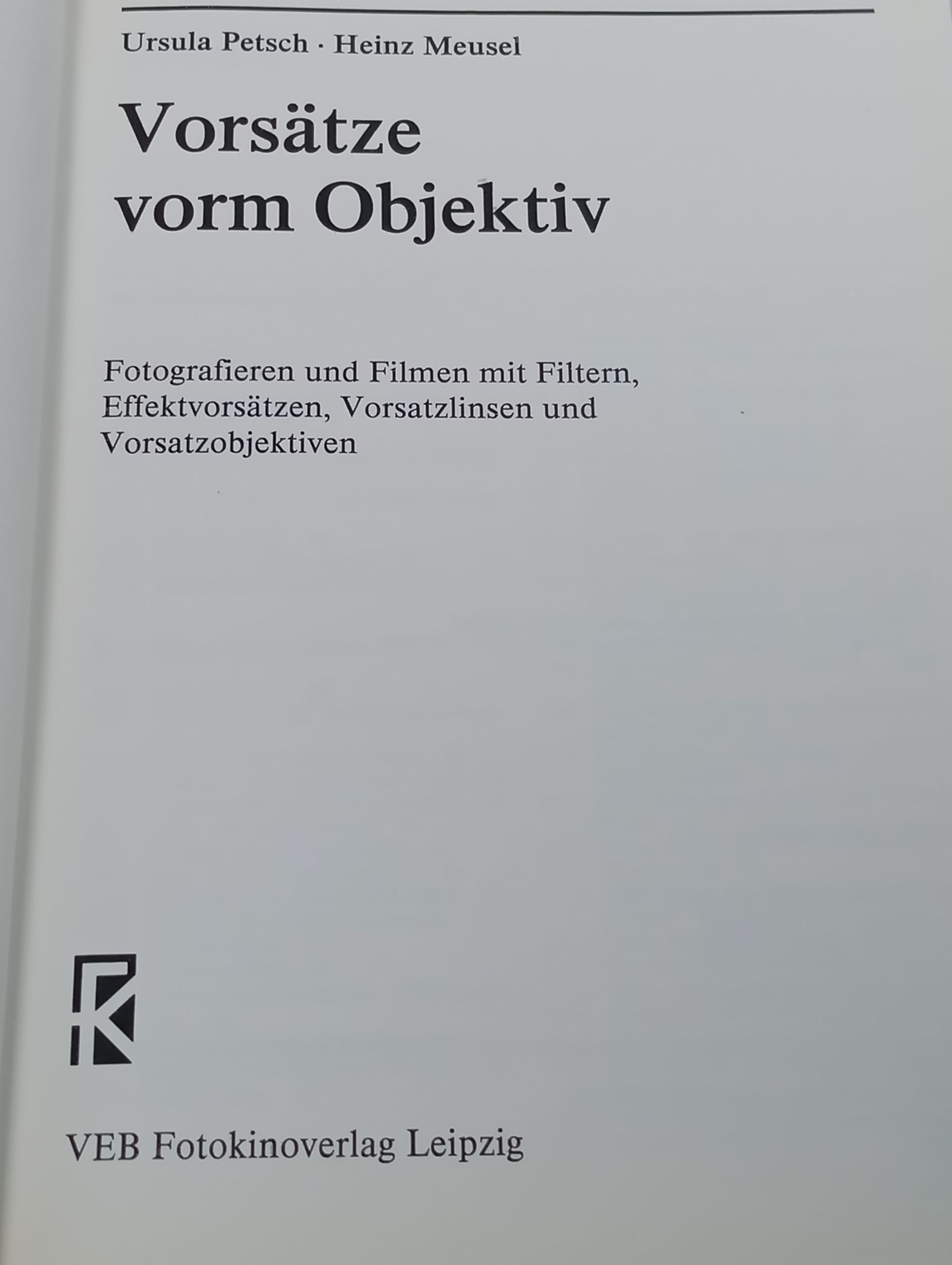 Vorsatze vorm Objektiv