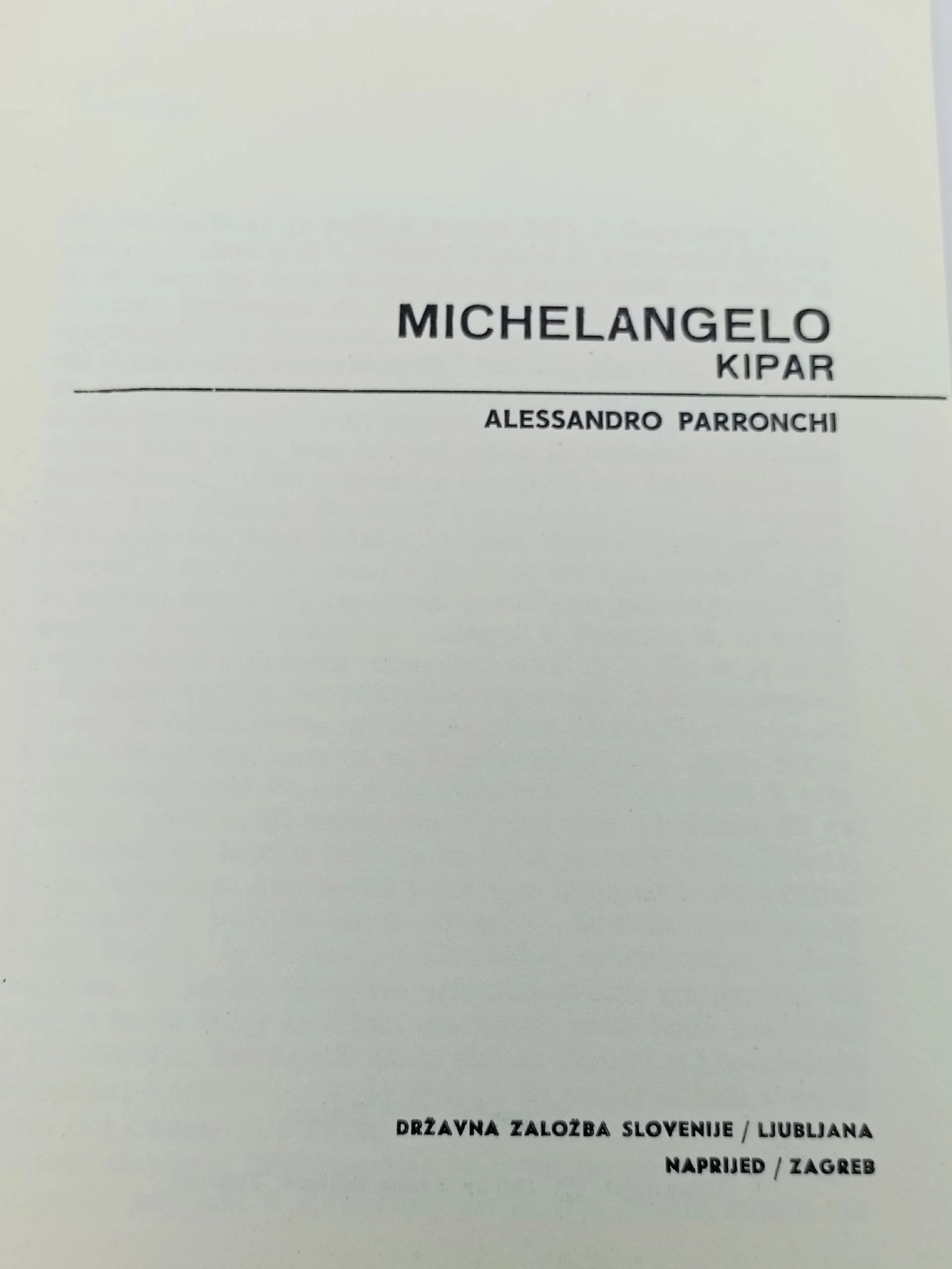 Michelangelo kipar