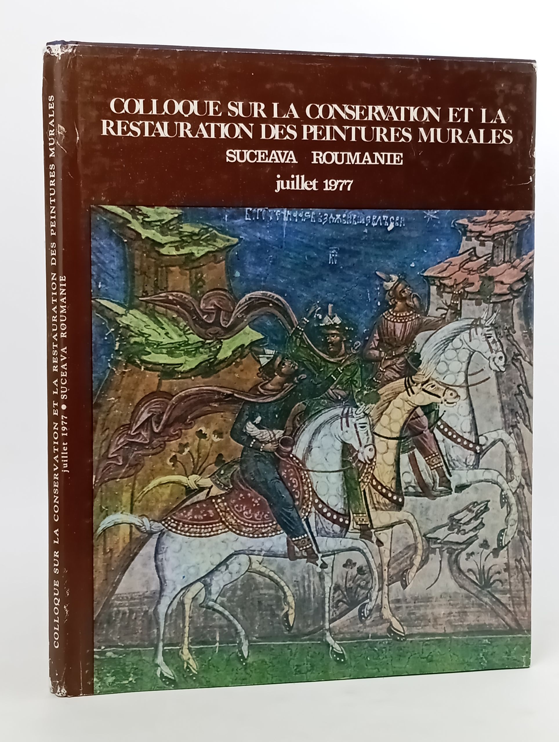 Обложка: Colloque sur la conservation et la restauration des peintures murales
