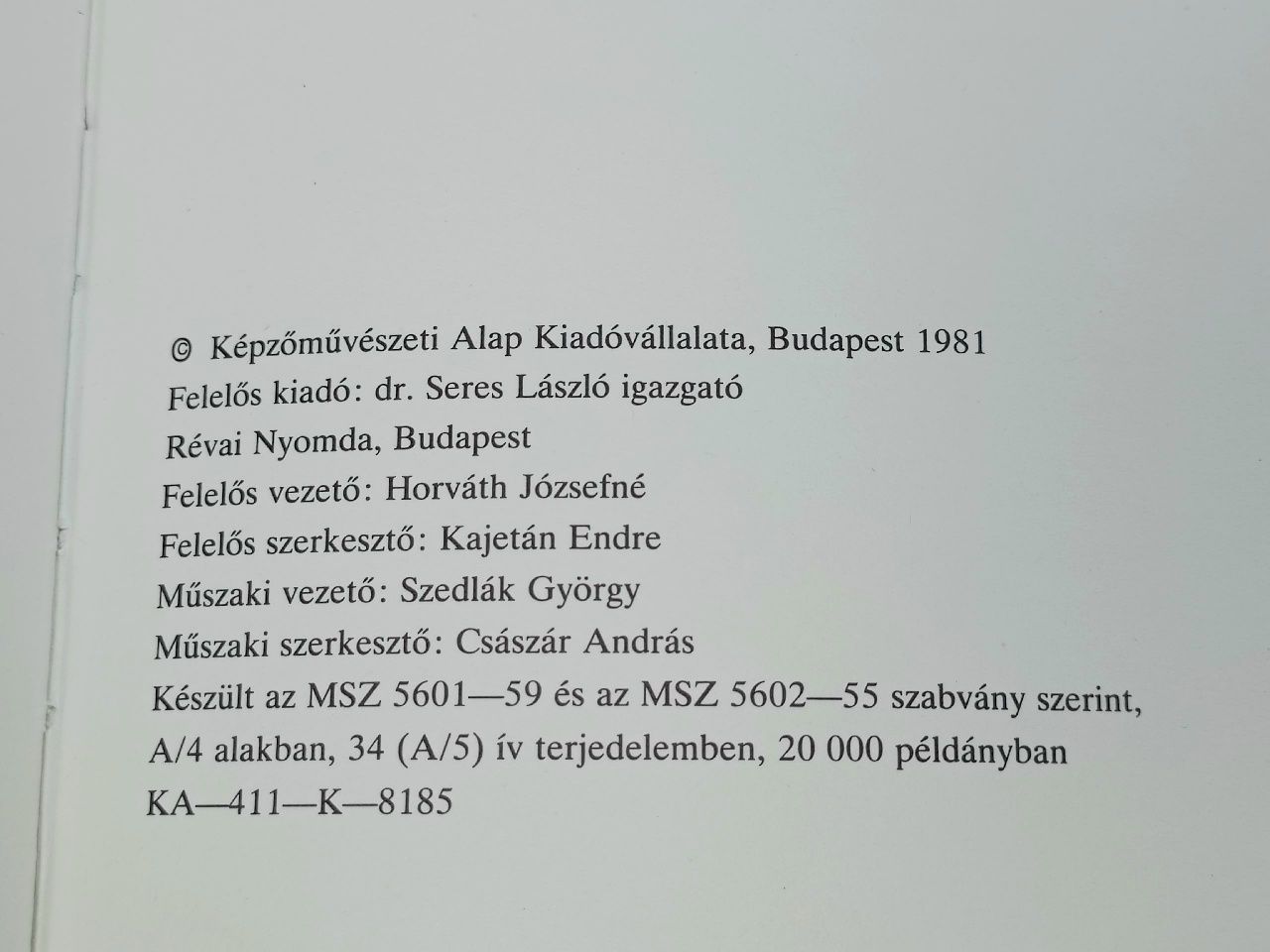 Ikonok kоnyve (Книга об иконах)