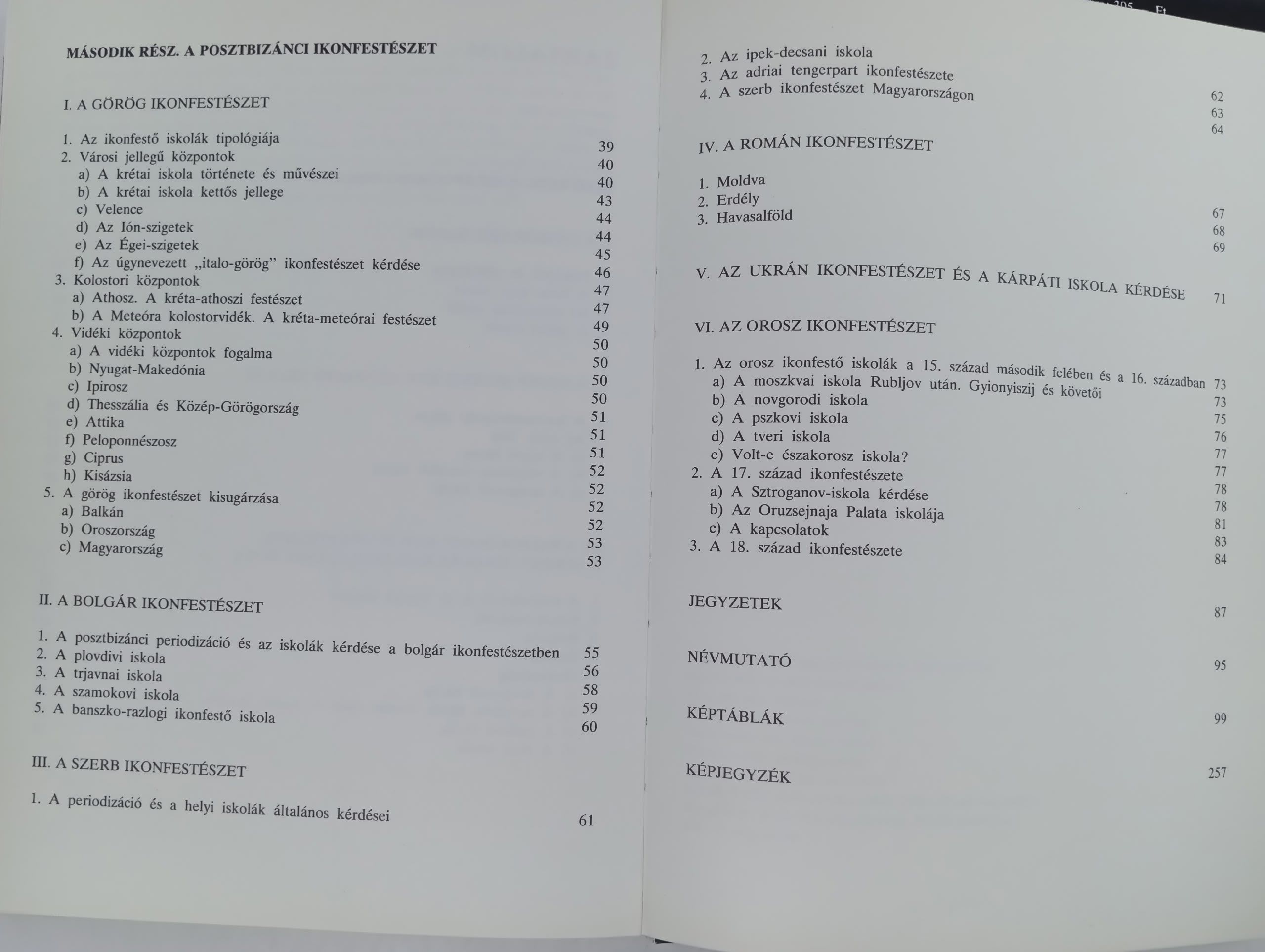 Ikonok kоnyve (Книга об иконах)