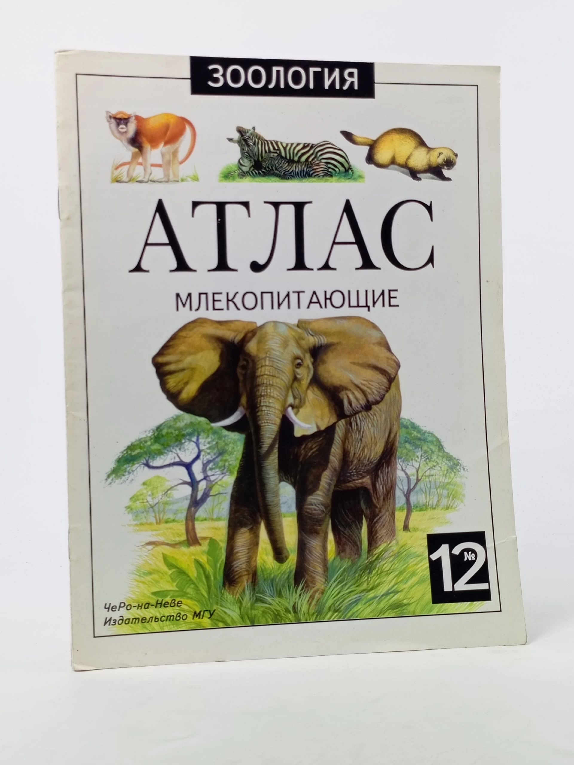 Обложка: Атлас. Млекопитающие