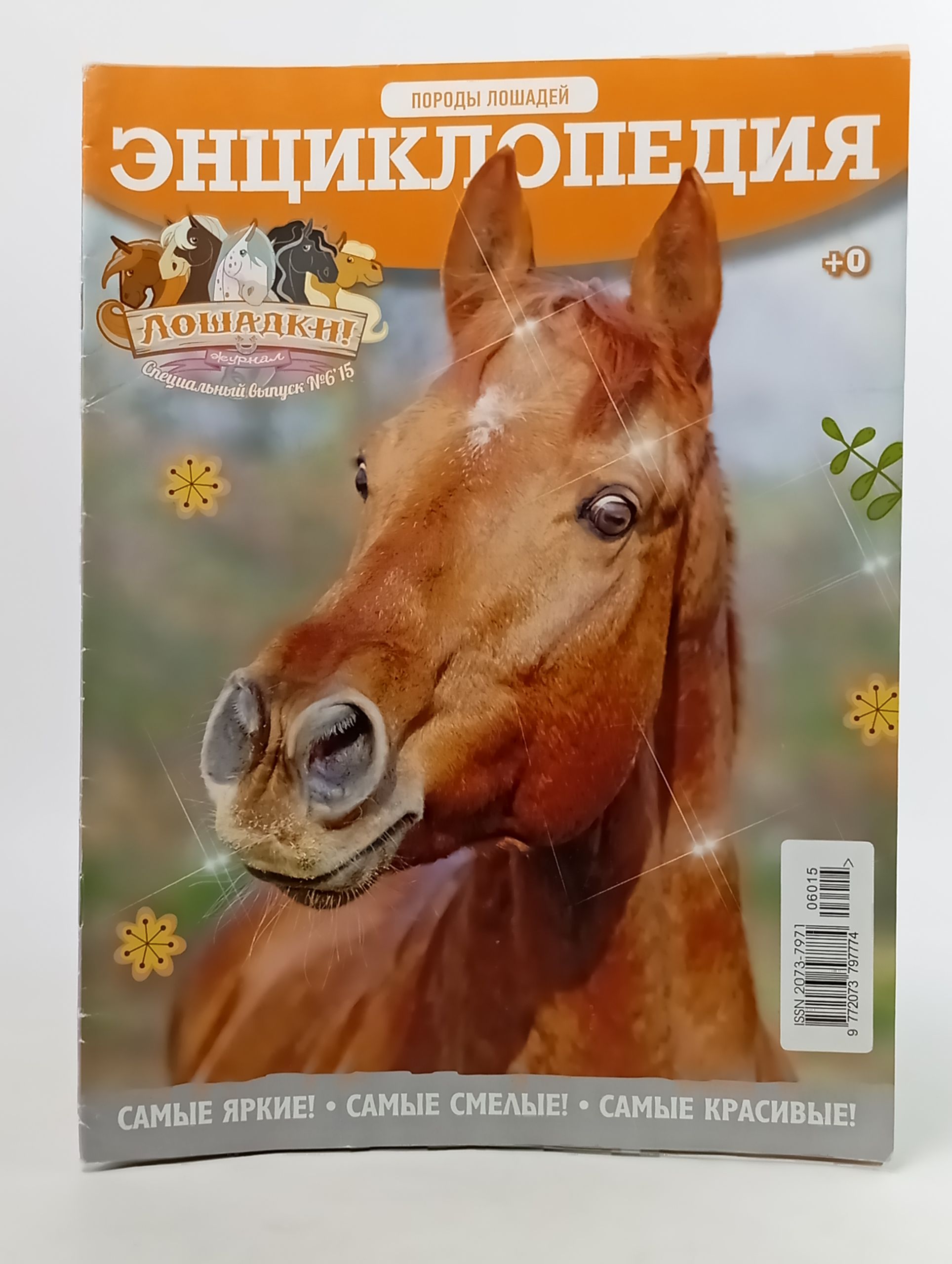 Обложка: Лошадки! Журнал. Специальный выпуск №6'15. Энциклопедия. Породы лошадей