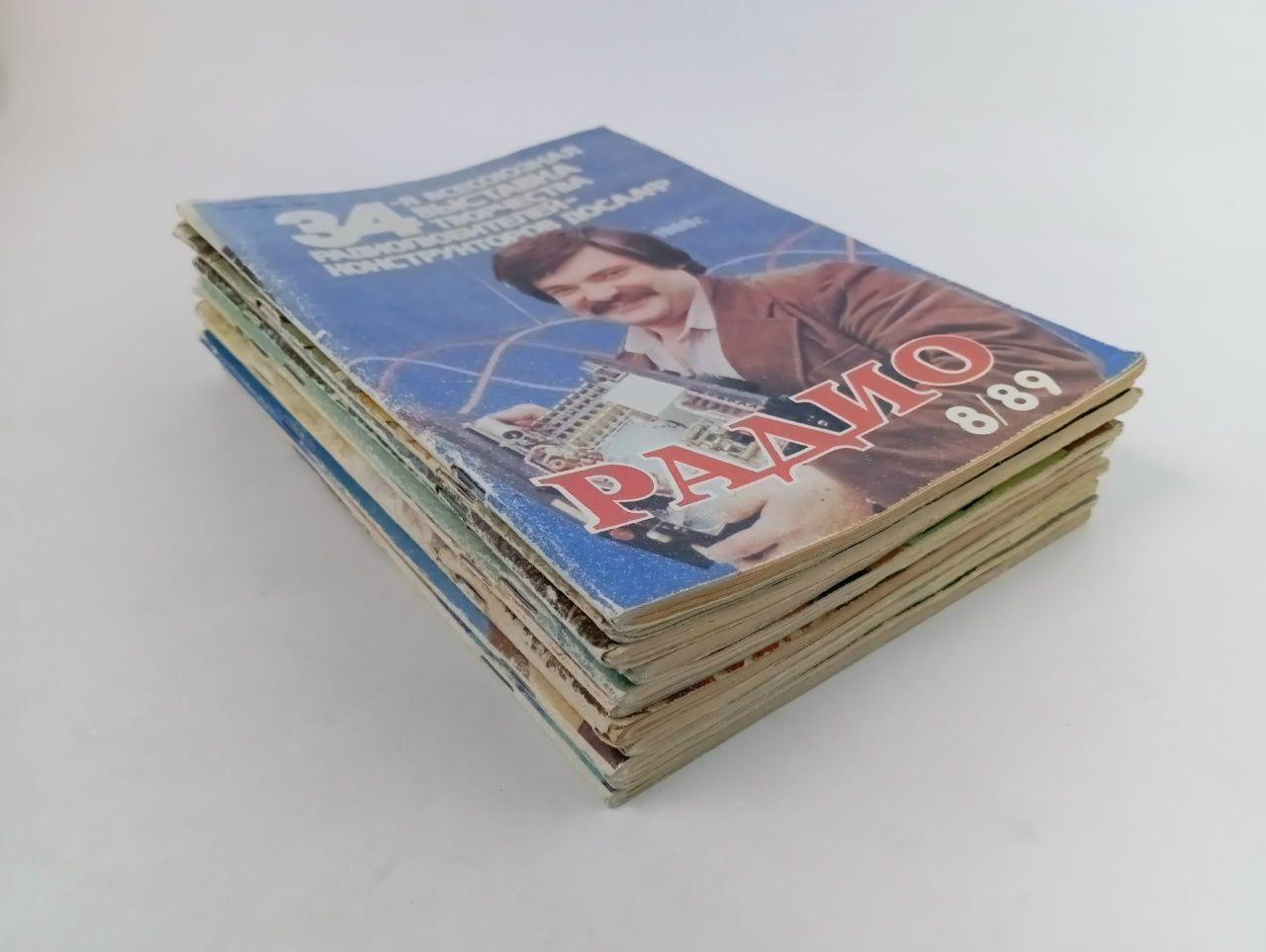 Журнал "Радио" , подборка из 11 журналов, 1989 год