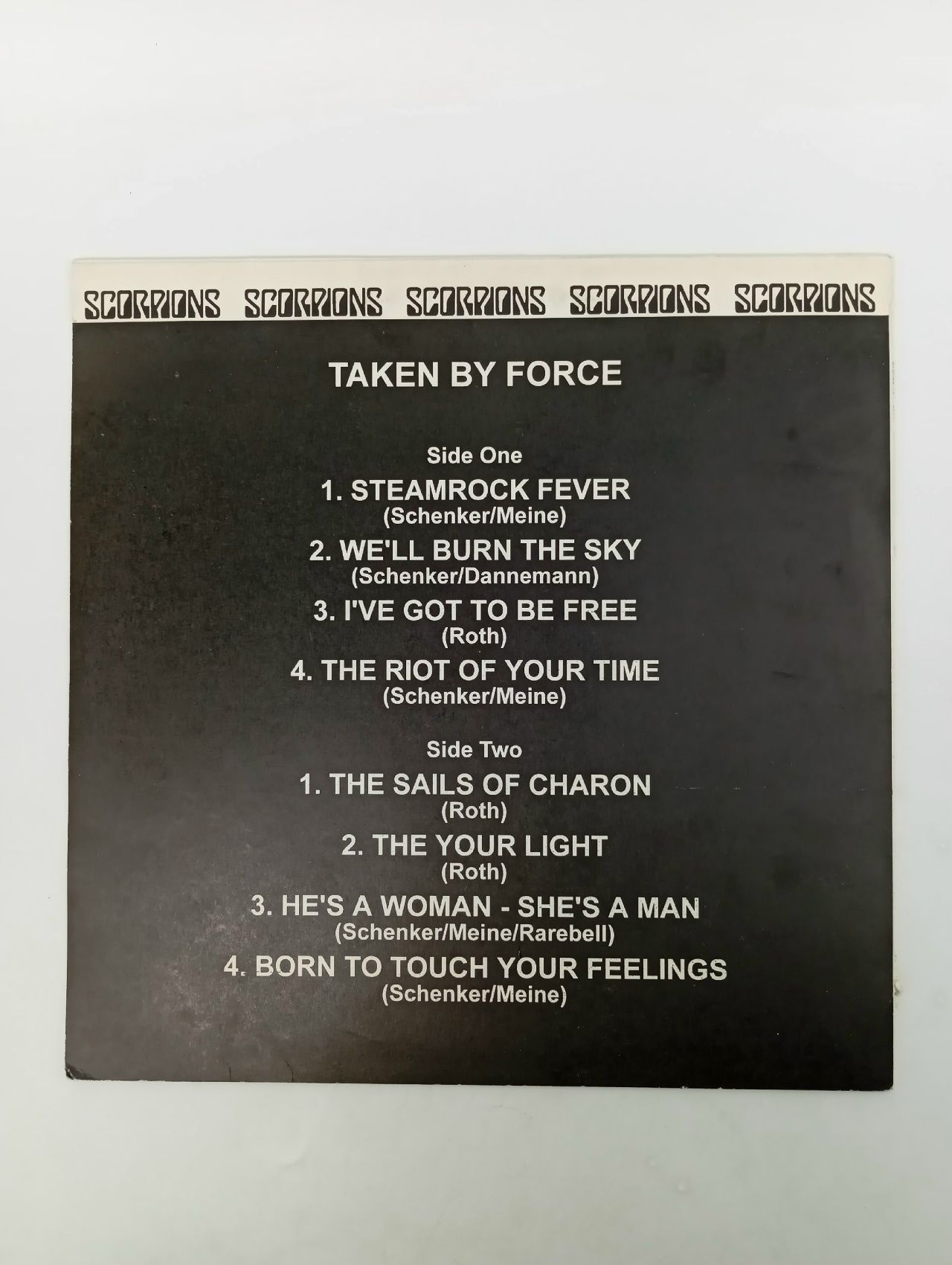 Виниловая пластинка Scorpions Taken By Force