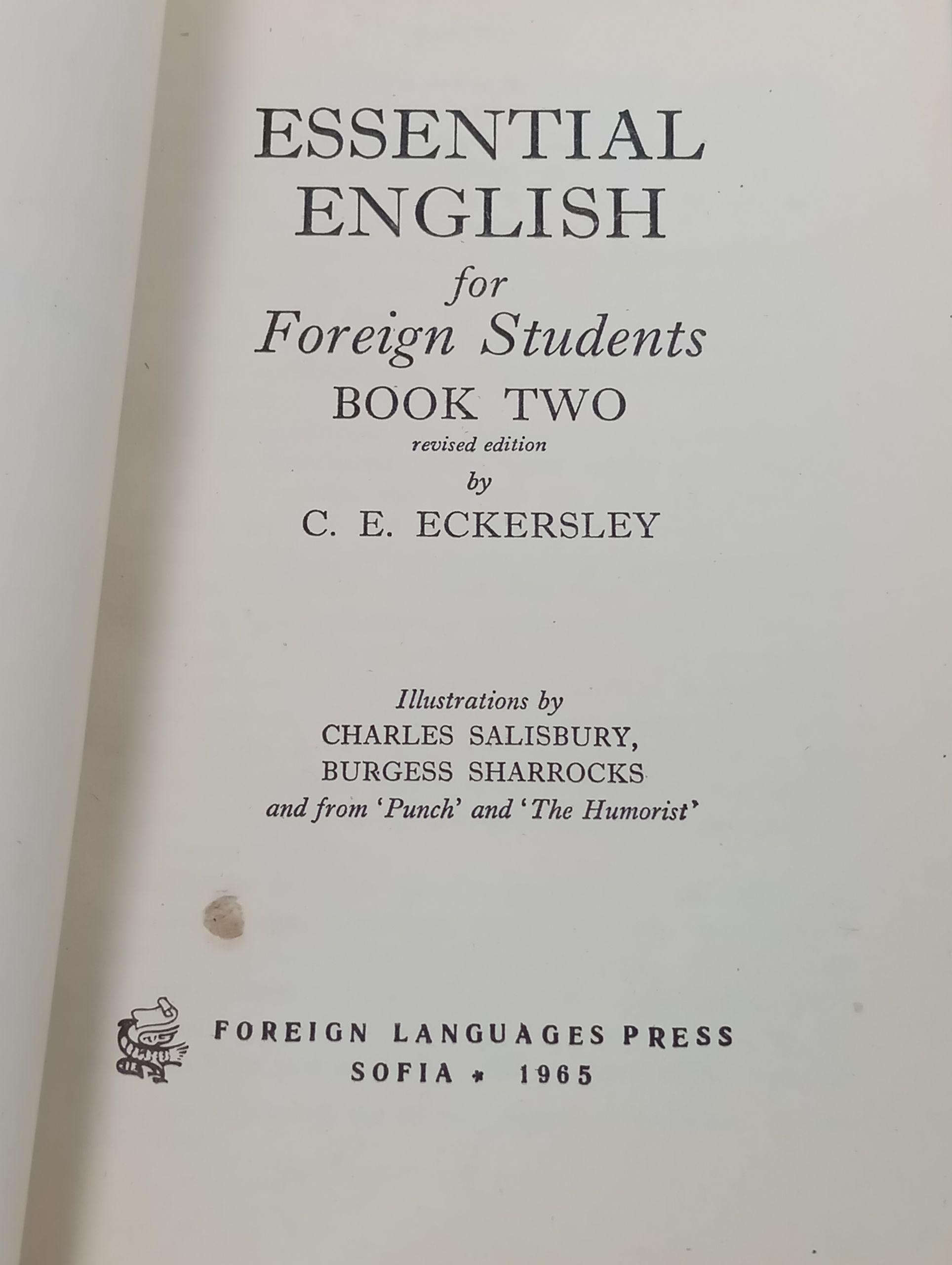 Essential English for Foreign Students Book 2