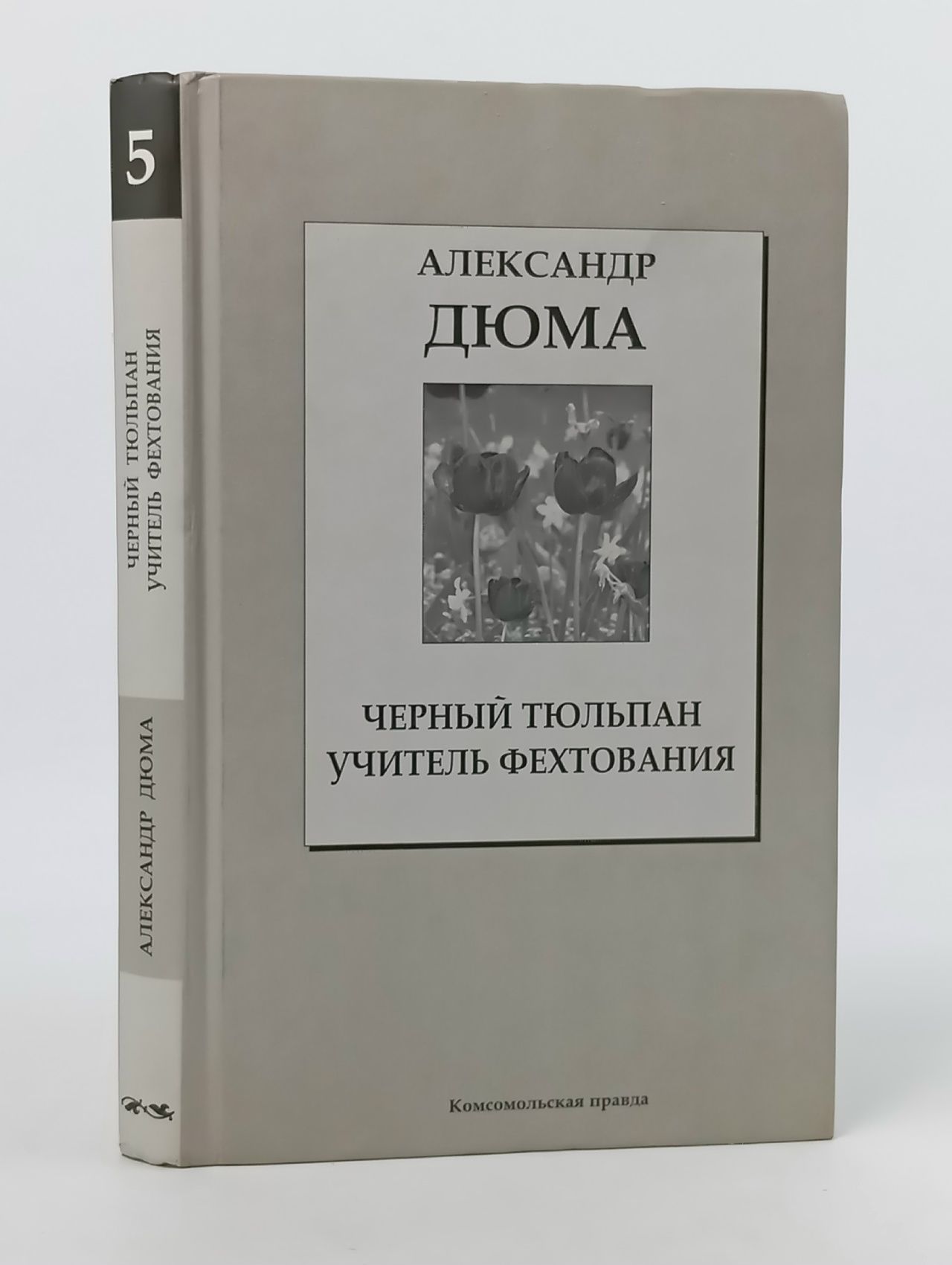 Обложка: Черный тюльпан. Учитель фехтования Дюма Александр