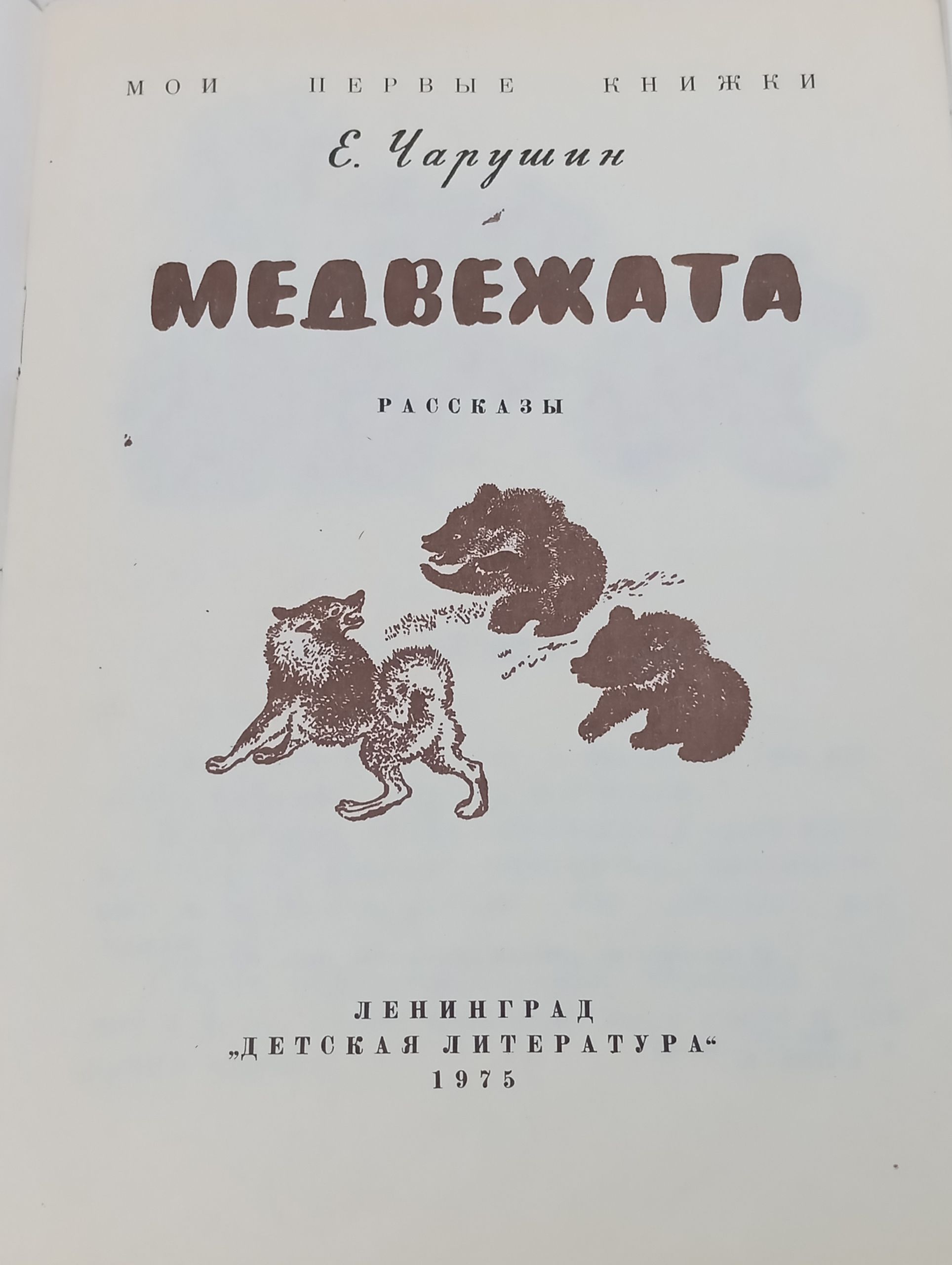 Медвежата. Чарушин Евгений Иванович