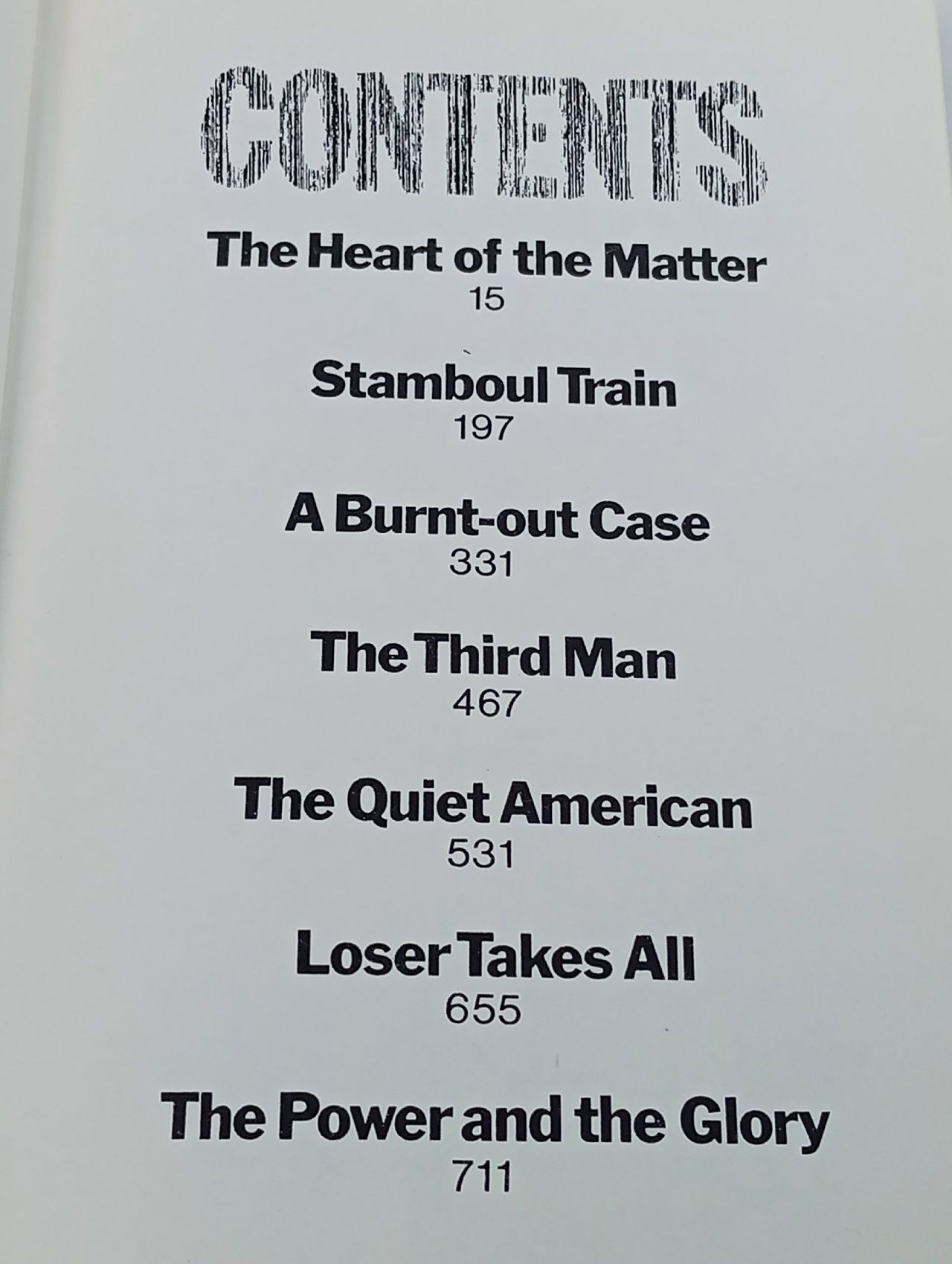 Graham Greene. The Heart of the Matter