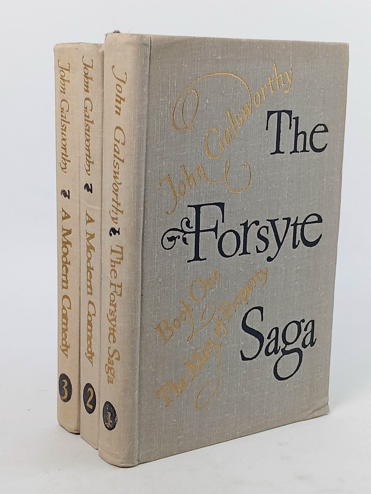 Обложка: The Forsyte Saga (комплект из 3 книг) Голсуорси Джон