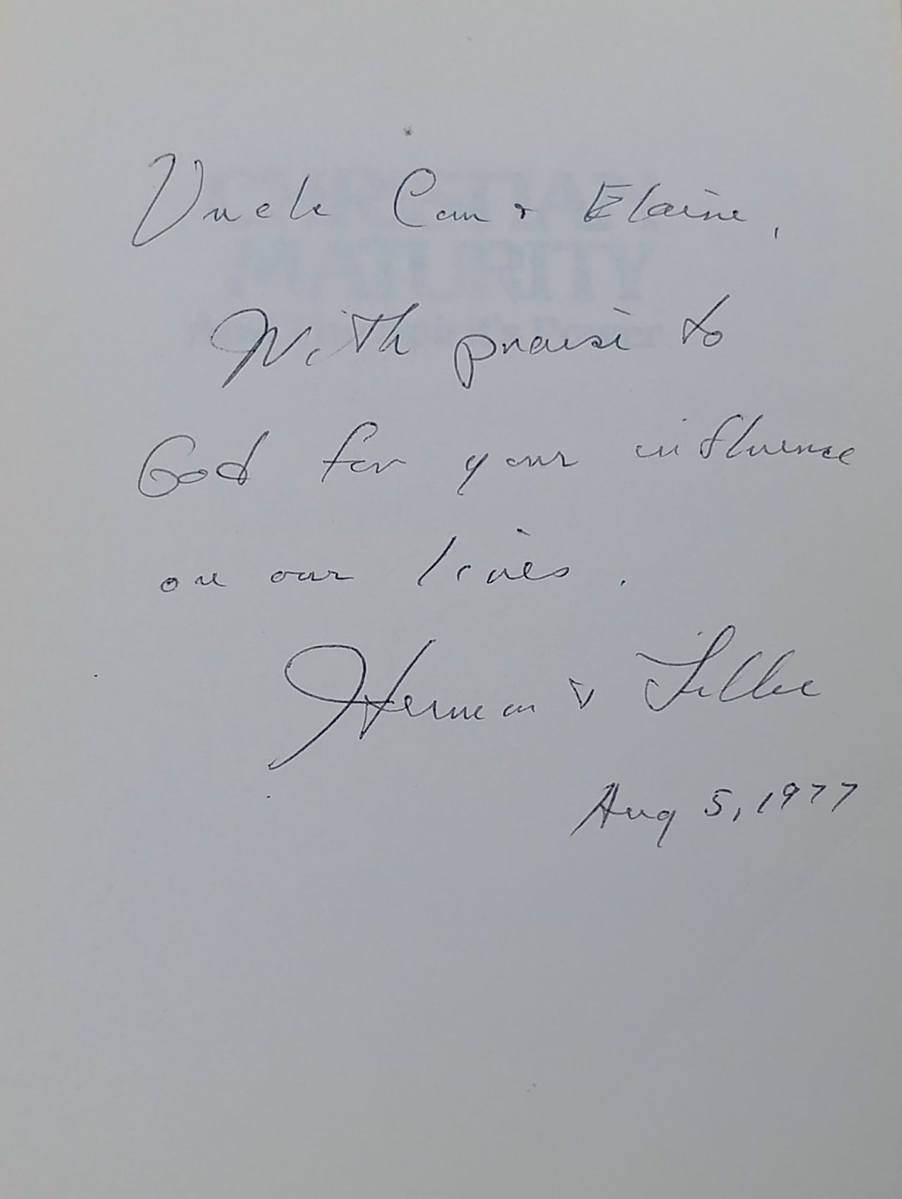 Christian Maturity and the Spirits Power: A Living, Loving Way