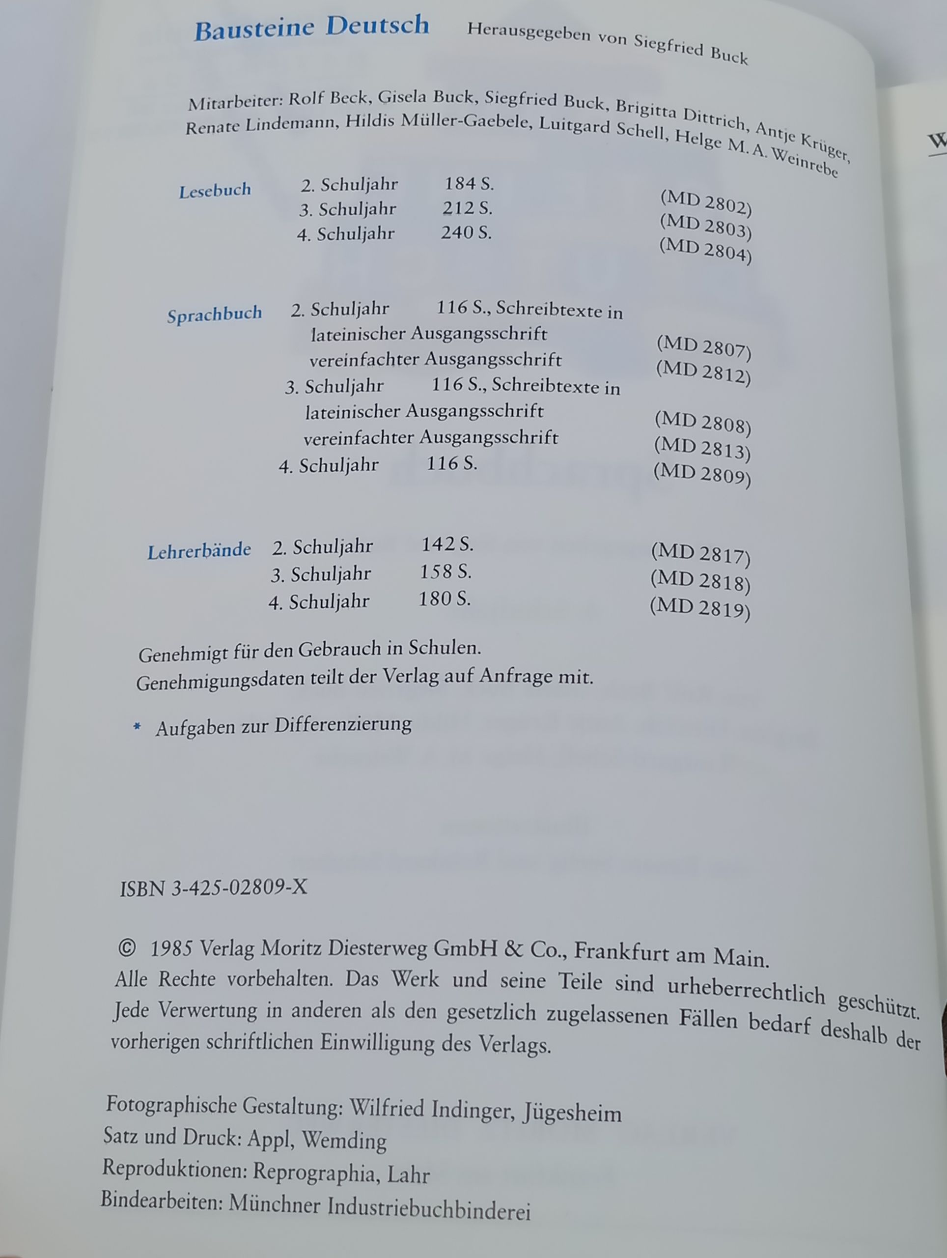 Bausteine Deutsch: Sprachbuch 4. Schuljahr