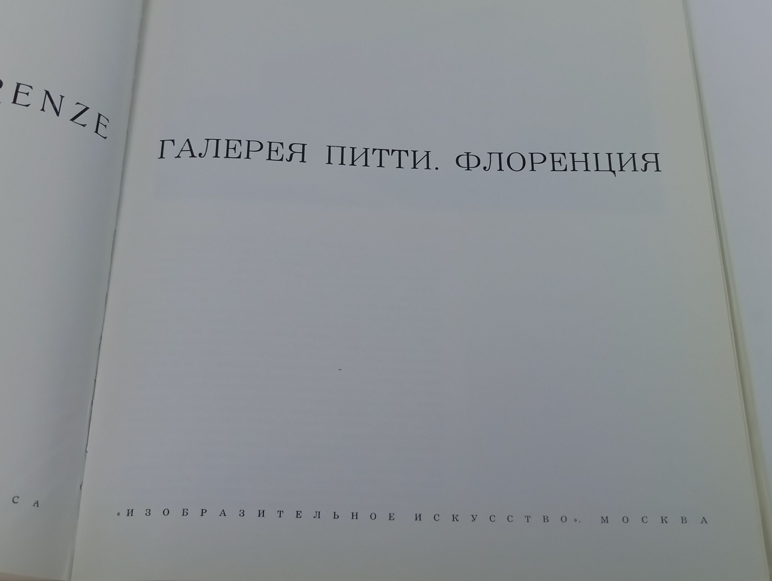 Галерея Питти. Флоренция