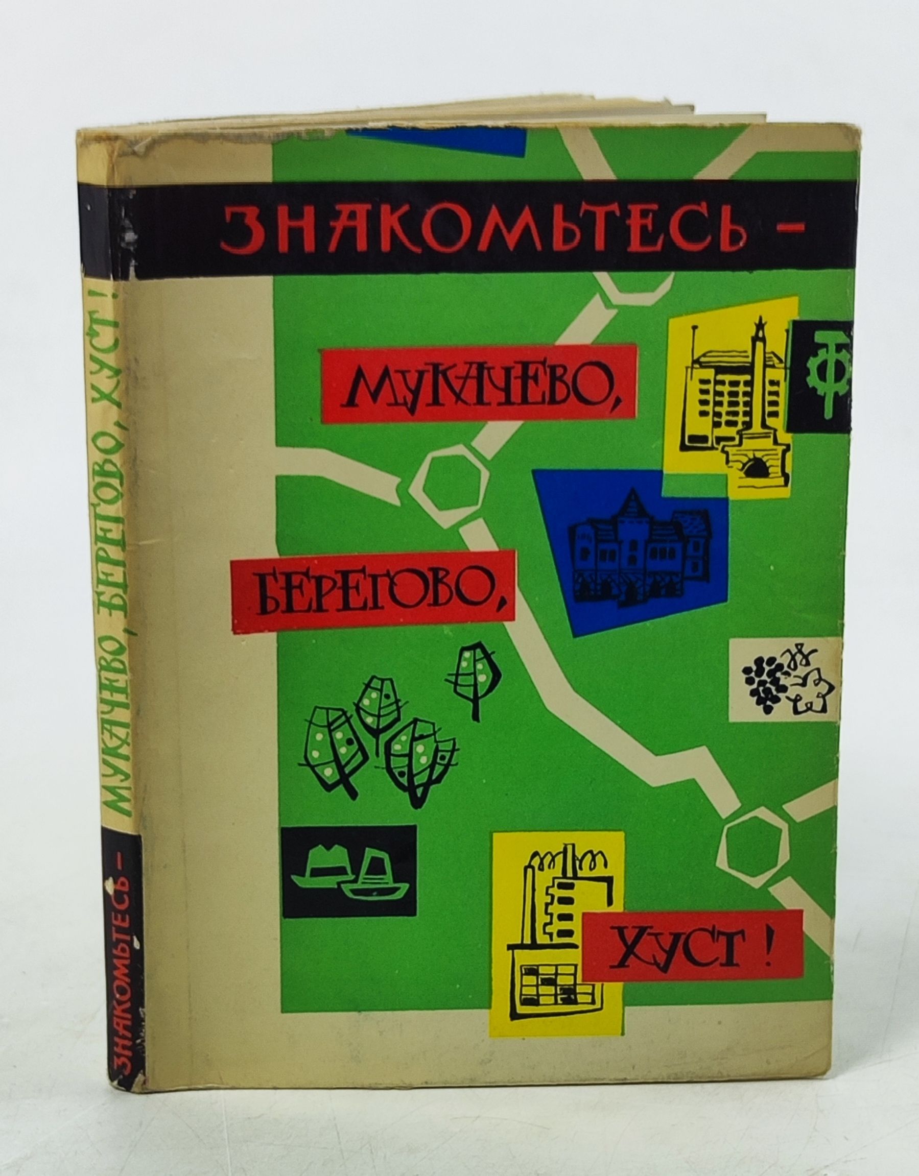 Обложка: Знакомьтесь - Мукачево, Берегово, Хуст!