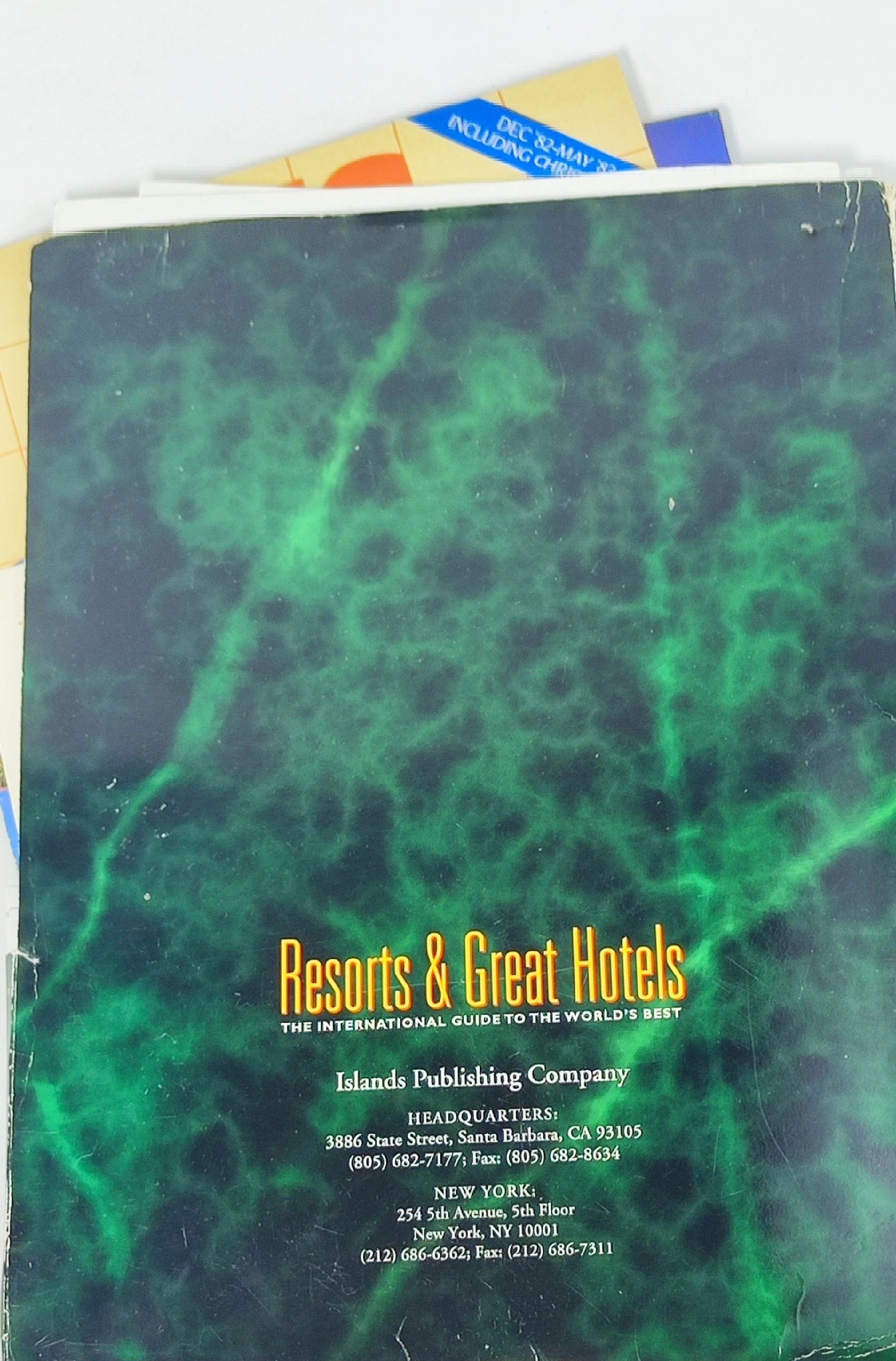 Resorts & Great Hotels: The International Guide to the World s Best