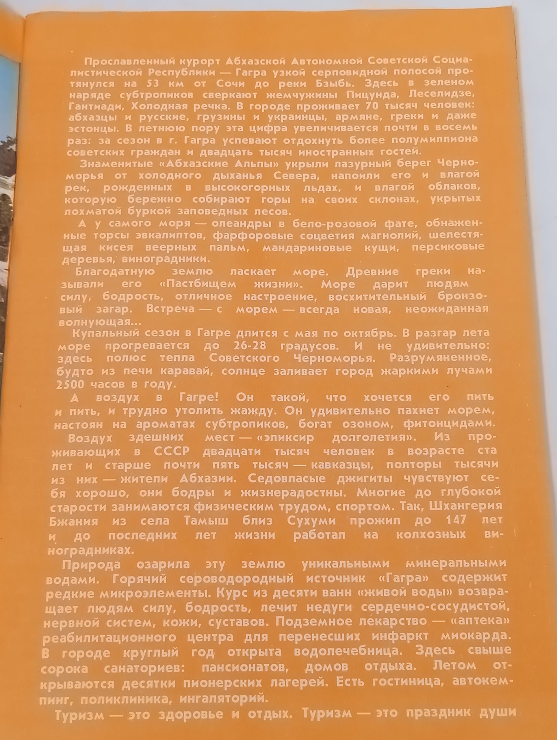 Гагра. Информационно-справочныи обзор