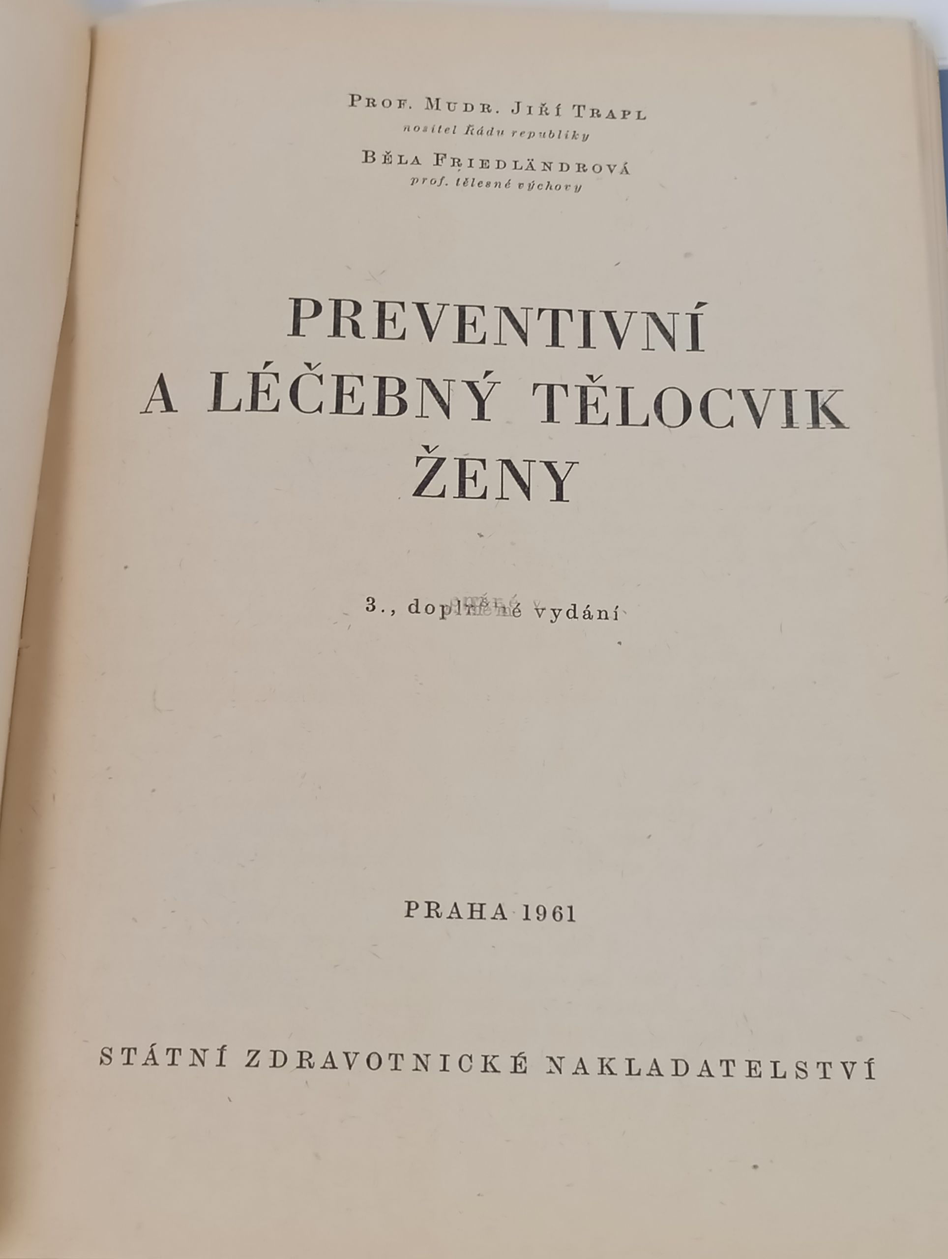 Preventivni a lecebny telocvik zeny