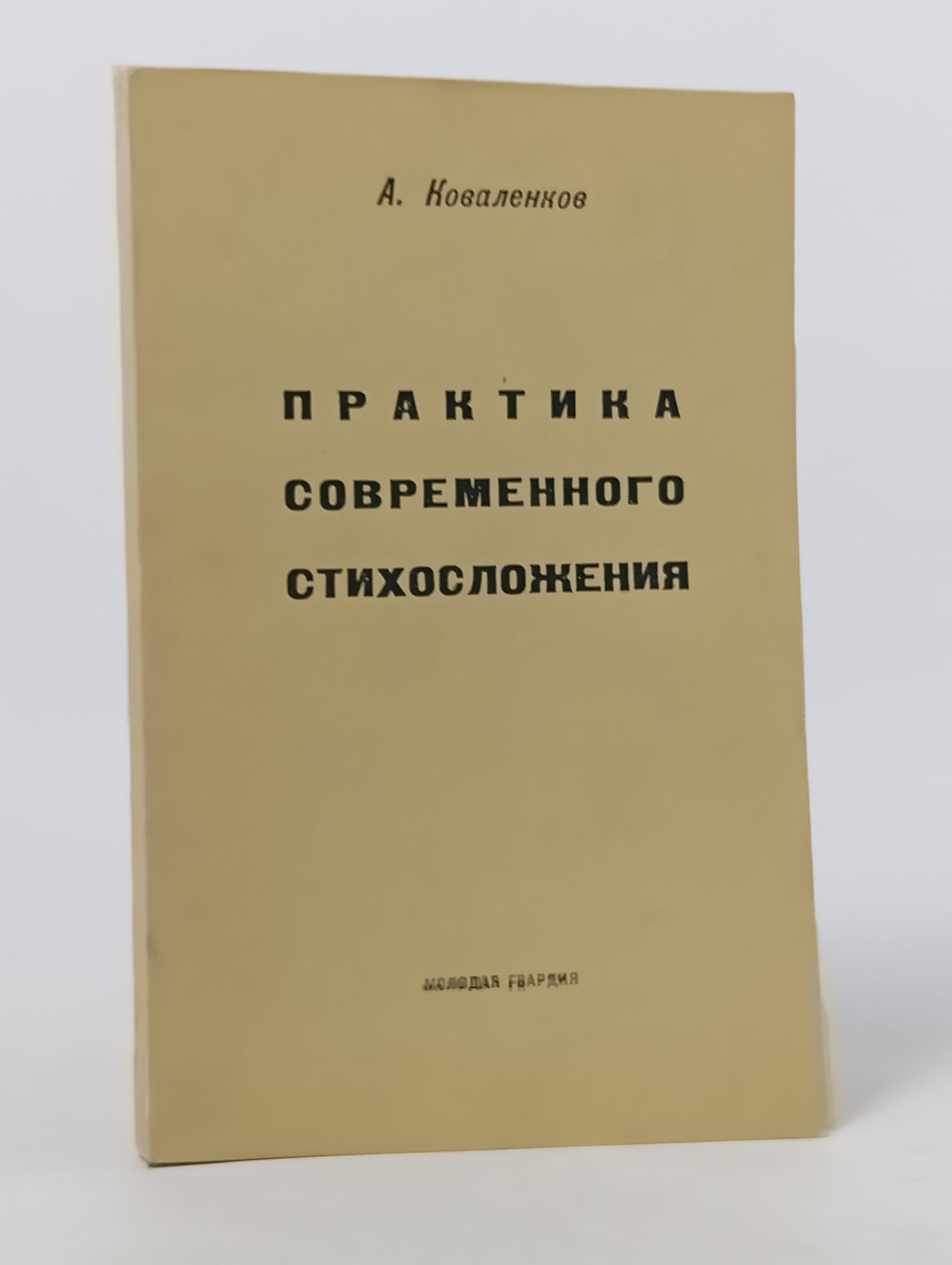 Обложка: Практика современного стихосложения