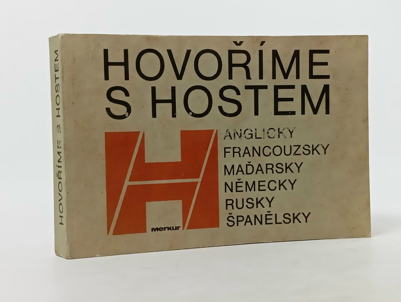 Обложка: Hovorime s Hostem. Чешско-английско-французско-немецко-русско-испанский разговорник