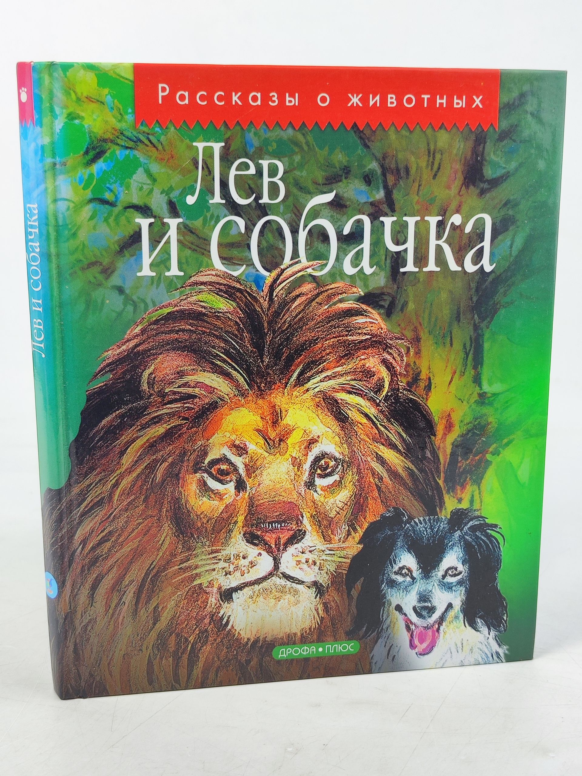 Обложка: Лев и собачка