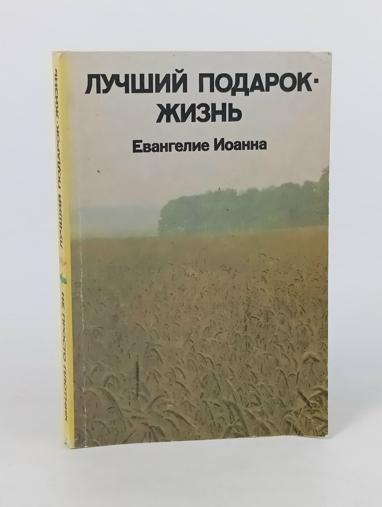 Обложка: Не просто плотник. Лучший подарок - жизнь. Евангелие Иоанна