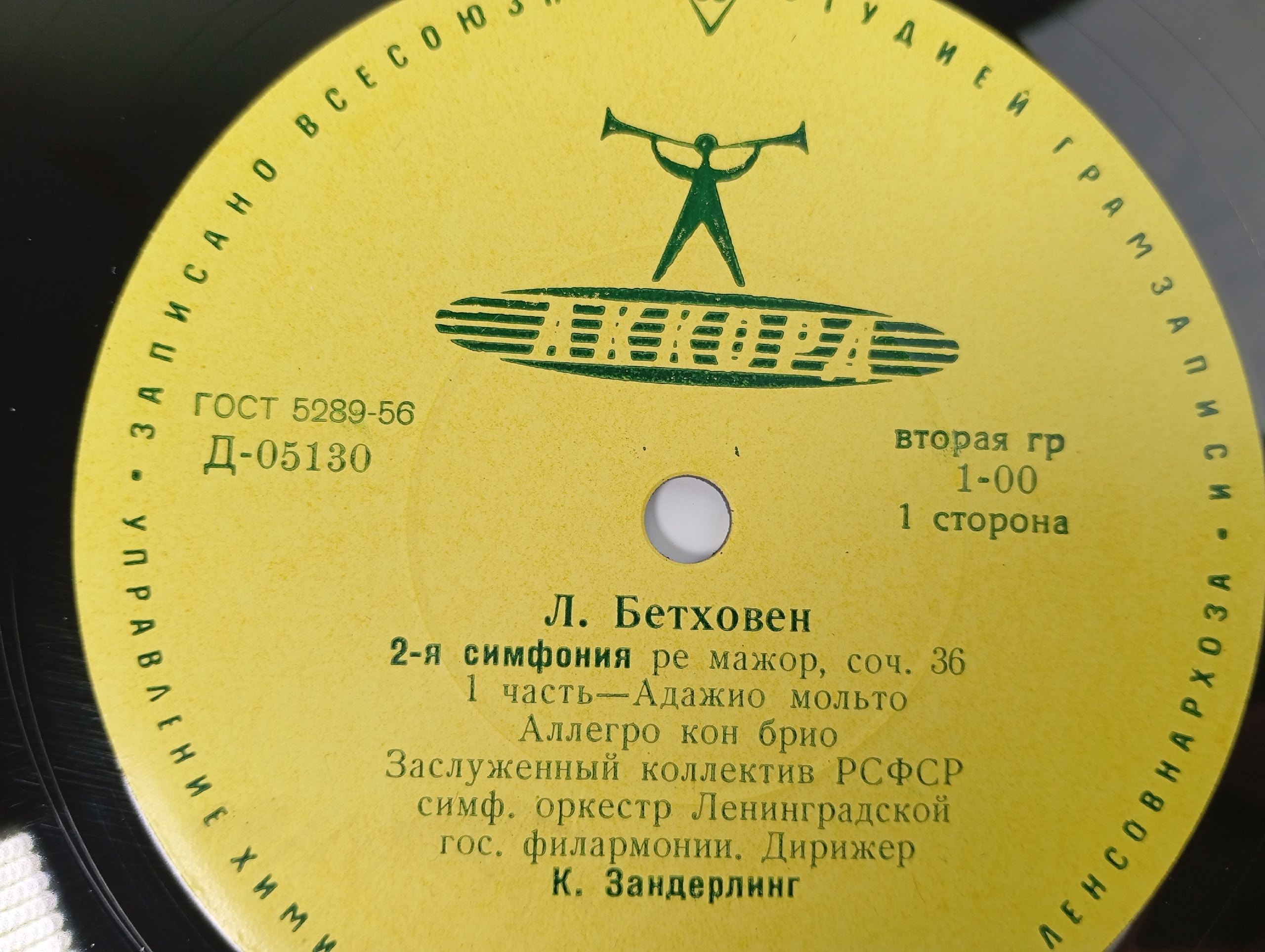 Л. Бетховен 2-я симфония ре мажор, соч. 36
