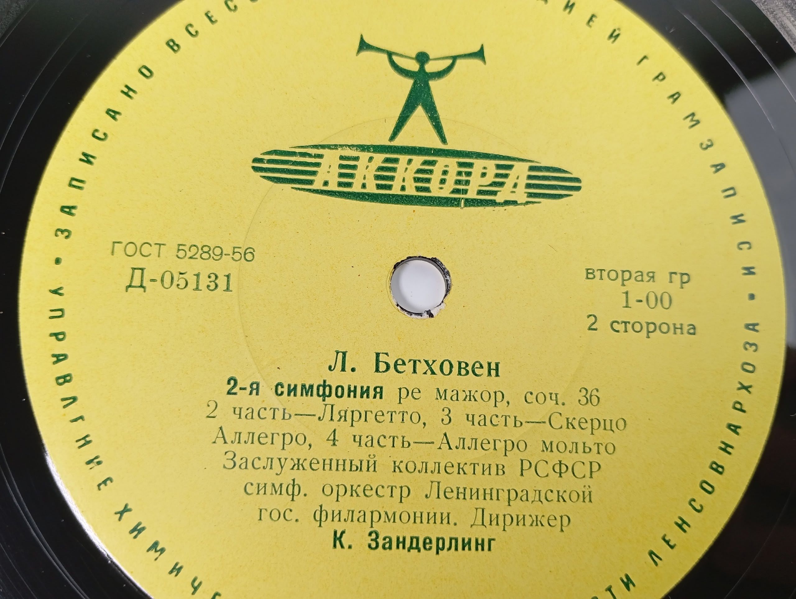 Л. Бетховен 2-я симфония ре мажор, соч. 36