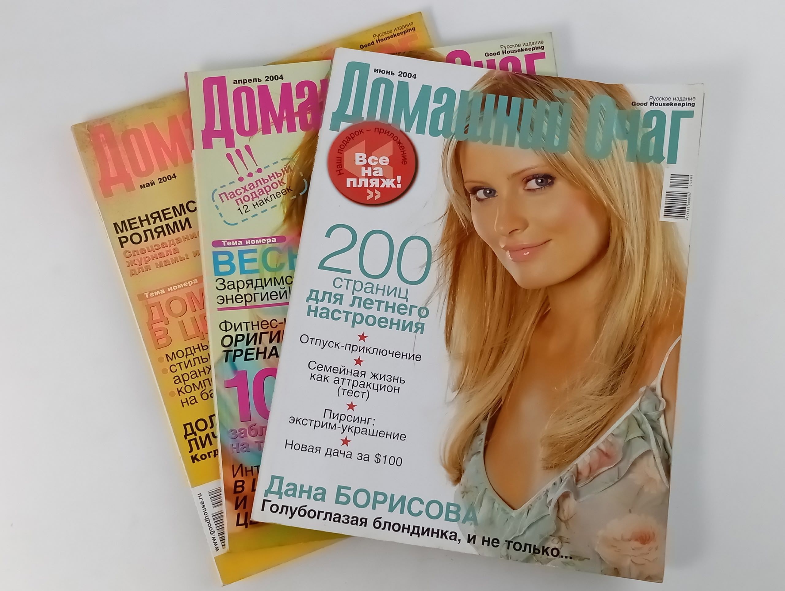 Обложка: Домашний очаг за 2004 год, комплект из 3 журналов